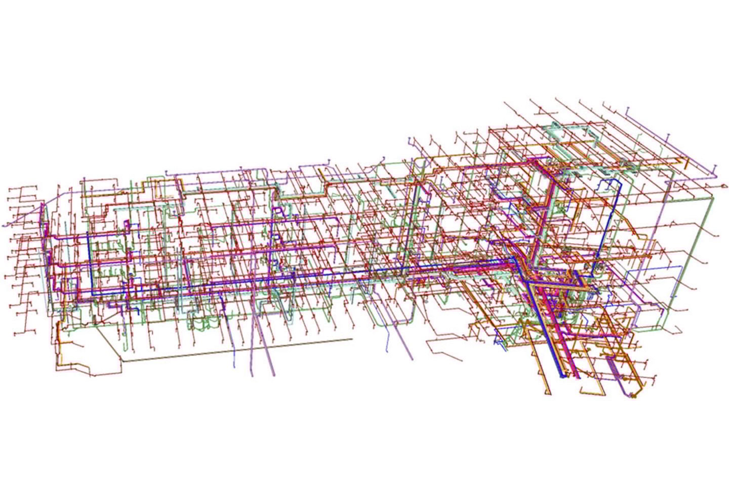 Figur av rørinstallasjoner