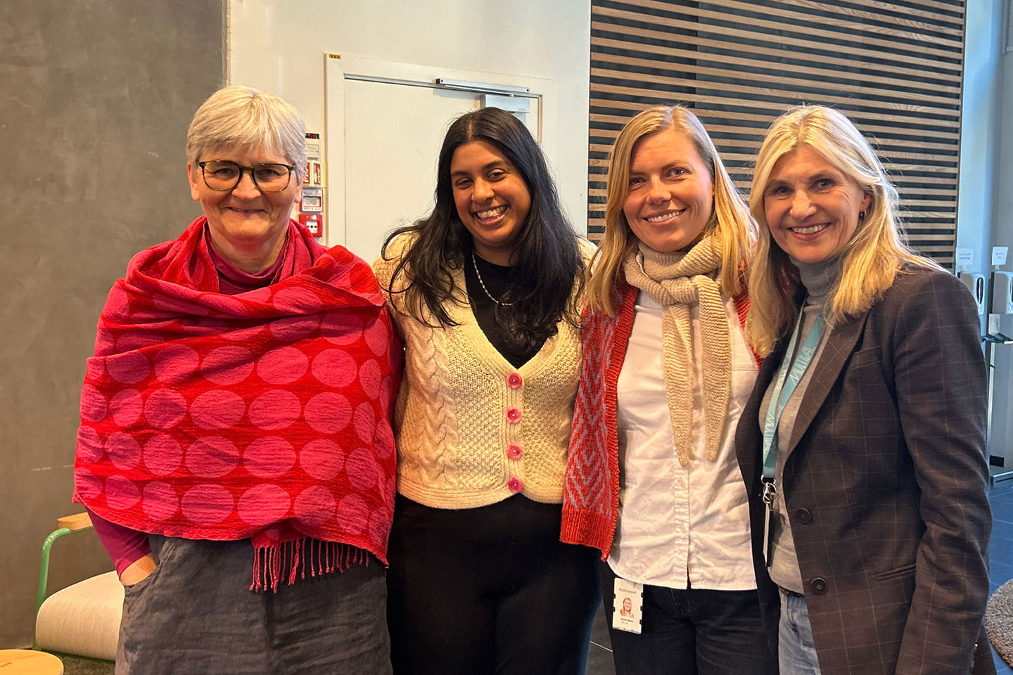 Bilde av Elisabeth, Amita, Karine og Kari fra Multiconsult