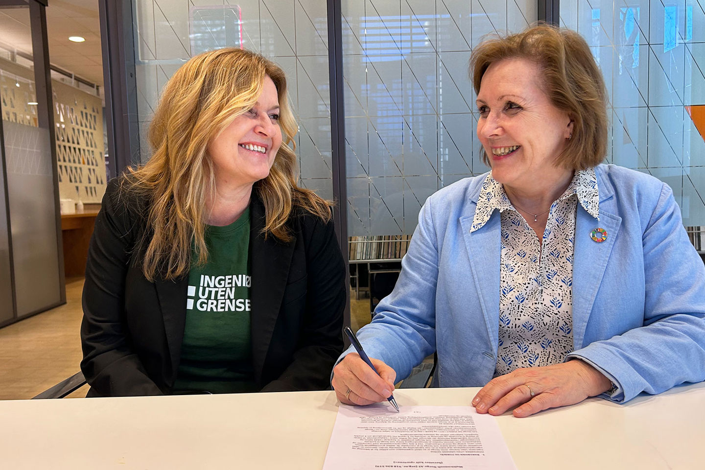 Bilde av Grethe og Marianne