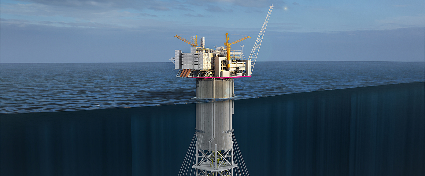 Aasta Hansteen Foto og copyright: Statoil offshore olje og gass