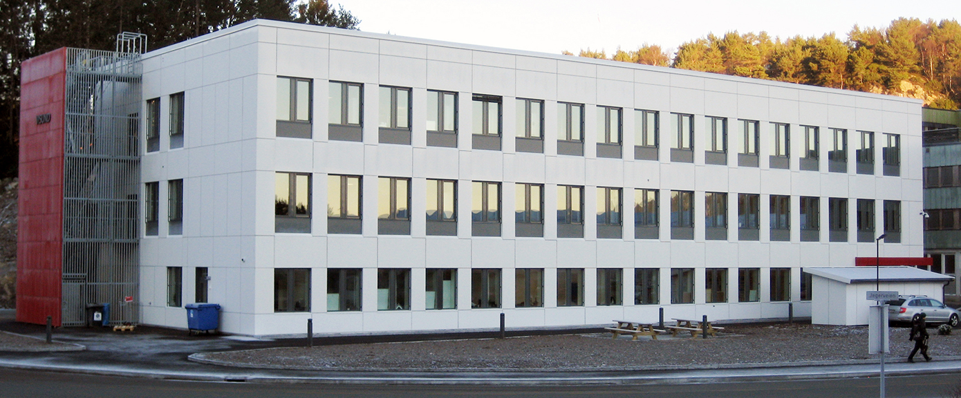 Kontorbygget Visund sett fra sør-vest | Foto: A. Lunde, Forsvarsbygg