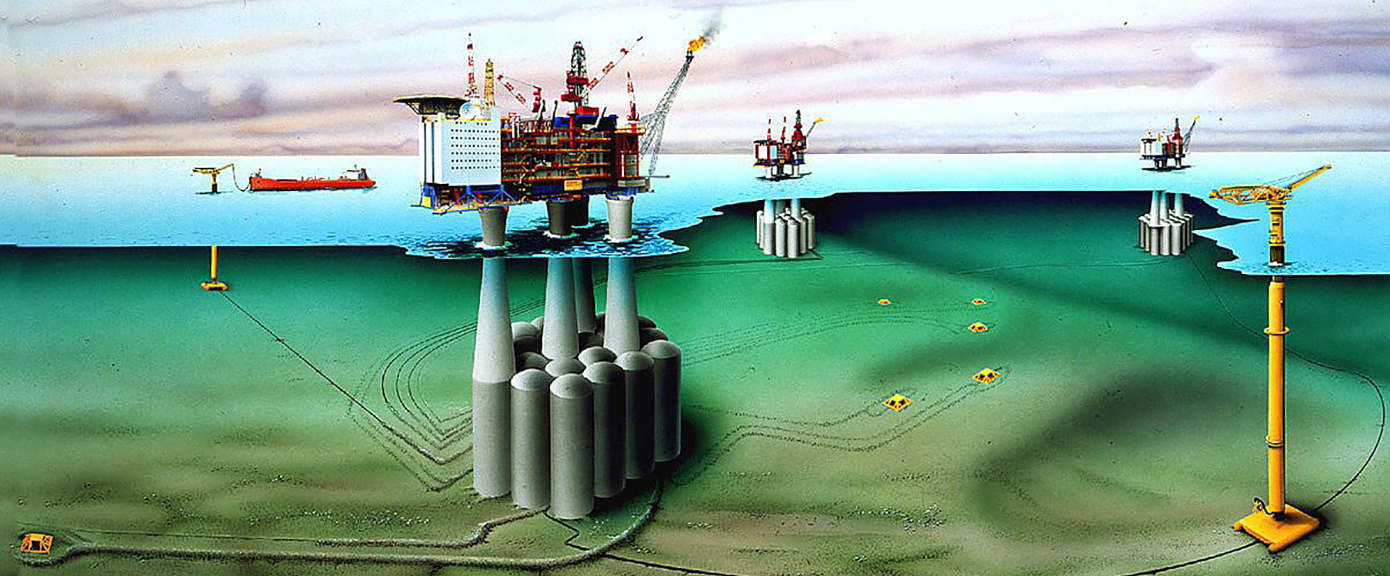 Gullfaks olje og gass offshore