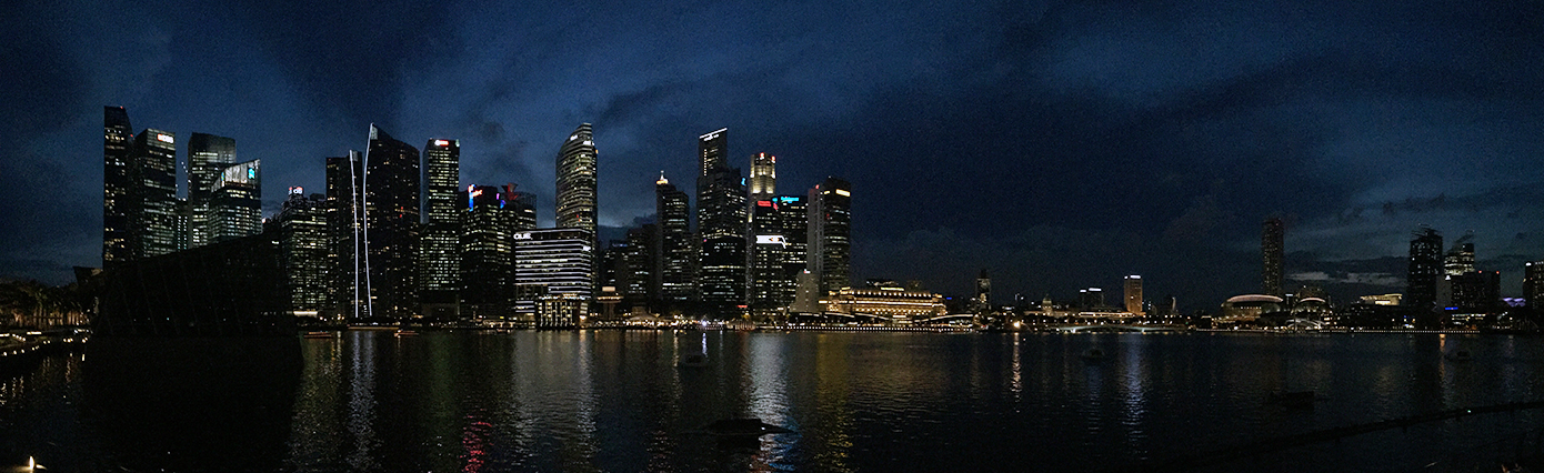 Singapore by night. Photo: Multiconsult