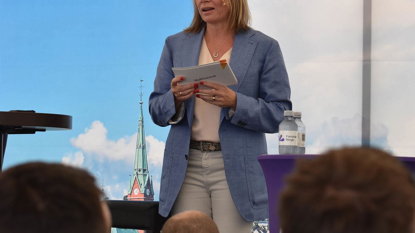 Mette Kristine Kanestrøm på kraftarrangement