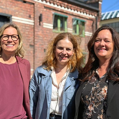 Kristin O. Augestad (Multiconsult Norge), Line J. Musæus (A-lab), Grethe Haugland (LINK Arkitektur)