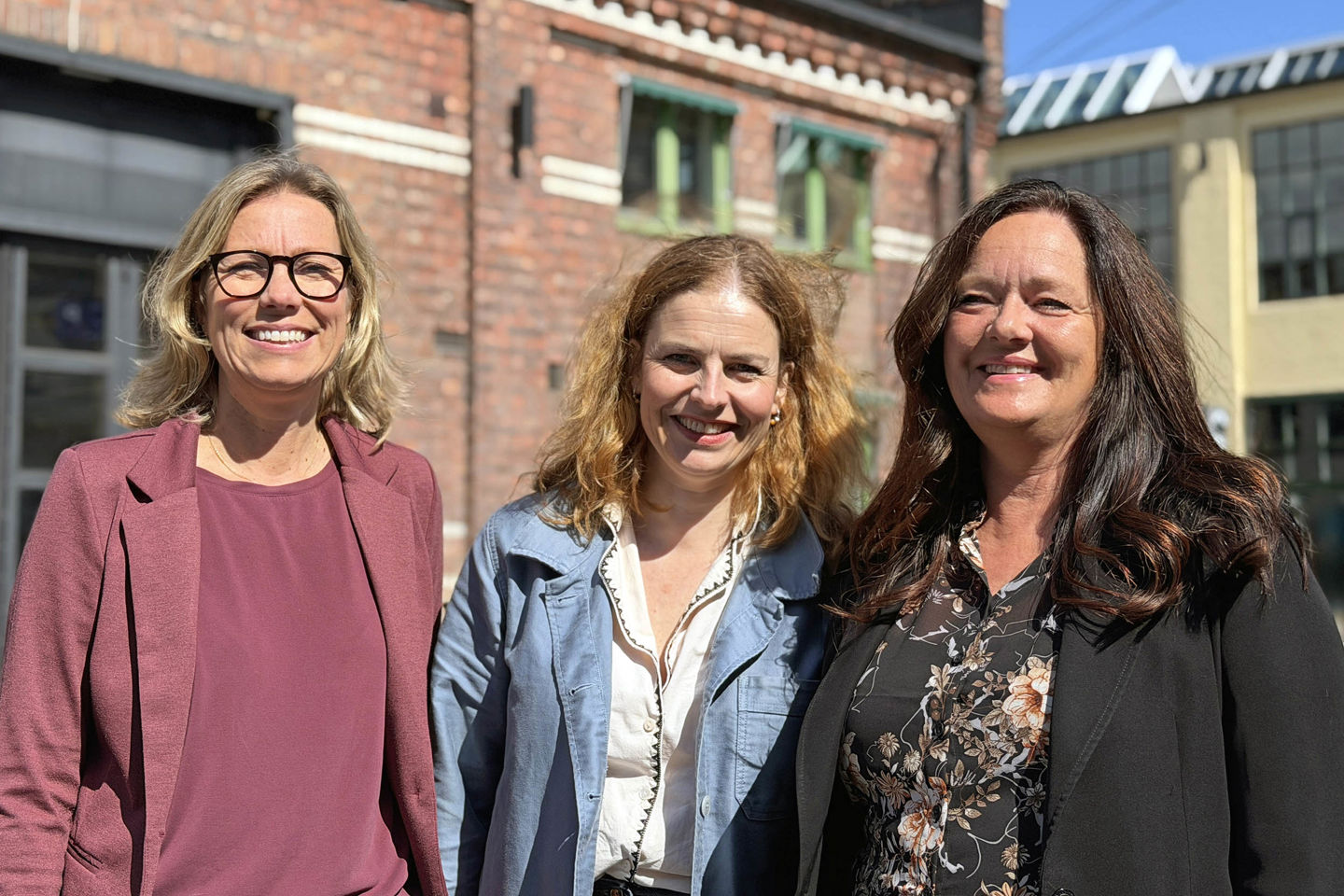 Kristin O. Augestad (Multiconsult Norge), Line J. Musæus (A-lab), Grethe Haugland (LINK Arkitektur)