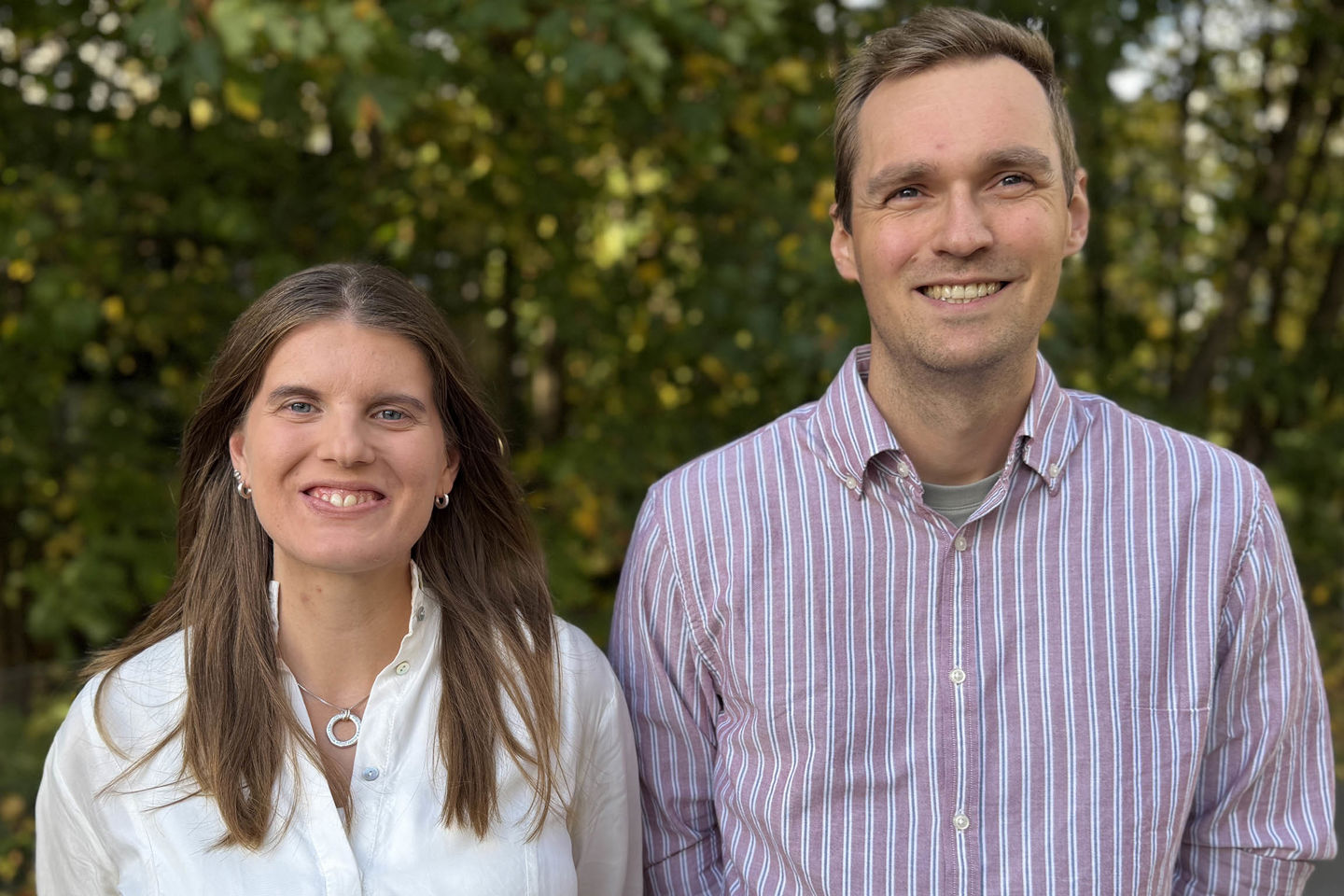 Maria Celine Skjelberg og Torbjørn Birkeland