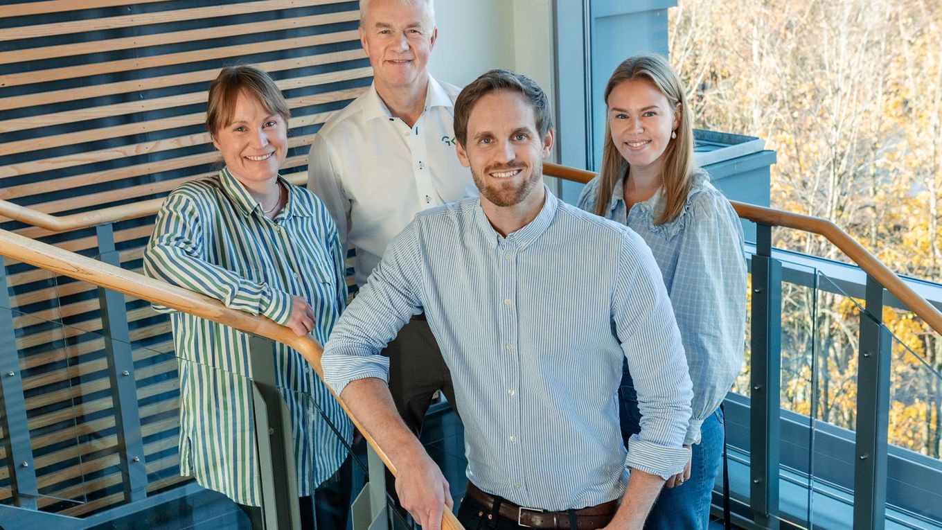 Line Karlsen (Höegh Eiendom), Mads Mysen (GK Norge), Anders Liaøy og Ingvild Mysen (Multiconsult) 