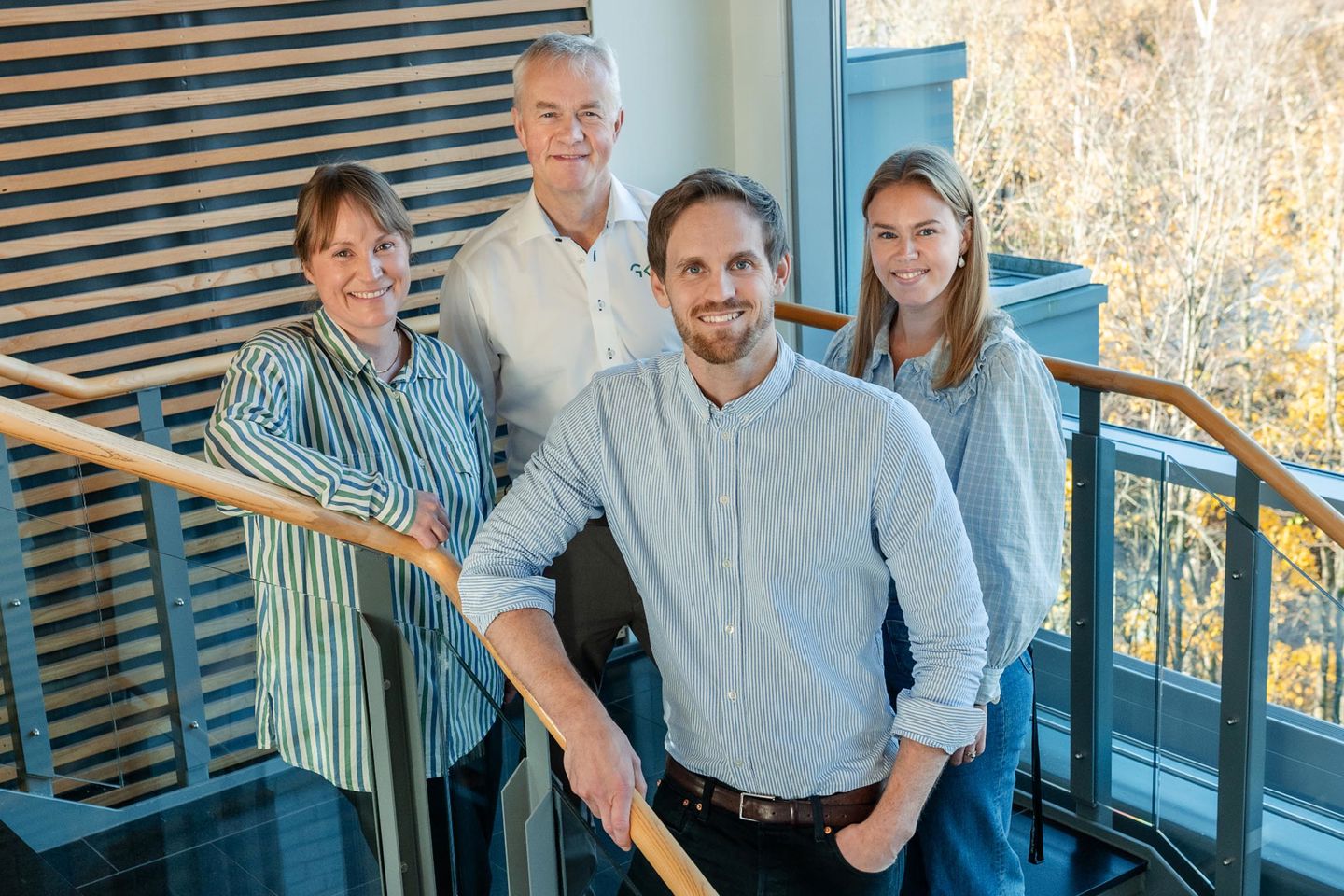 Line Karlsen (Höegh Eiendom), Mads Mysen (GK Norge), Anders Liaøy og Ingvild Mysen (Multiconsult) 