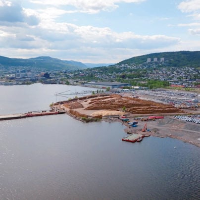 Hele området blir en ny fjordby