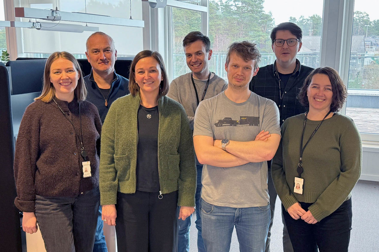 Multiconsult medarbeidere som arbeider med Andfjord Salmon