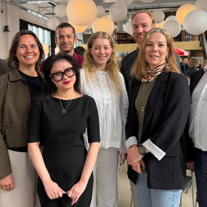 Per Gunnar Røe (Include/UIO), Mari Markman (A-lab), Wolfgang Kampel (Multiconsult), Tina Lam (A-lab)