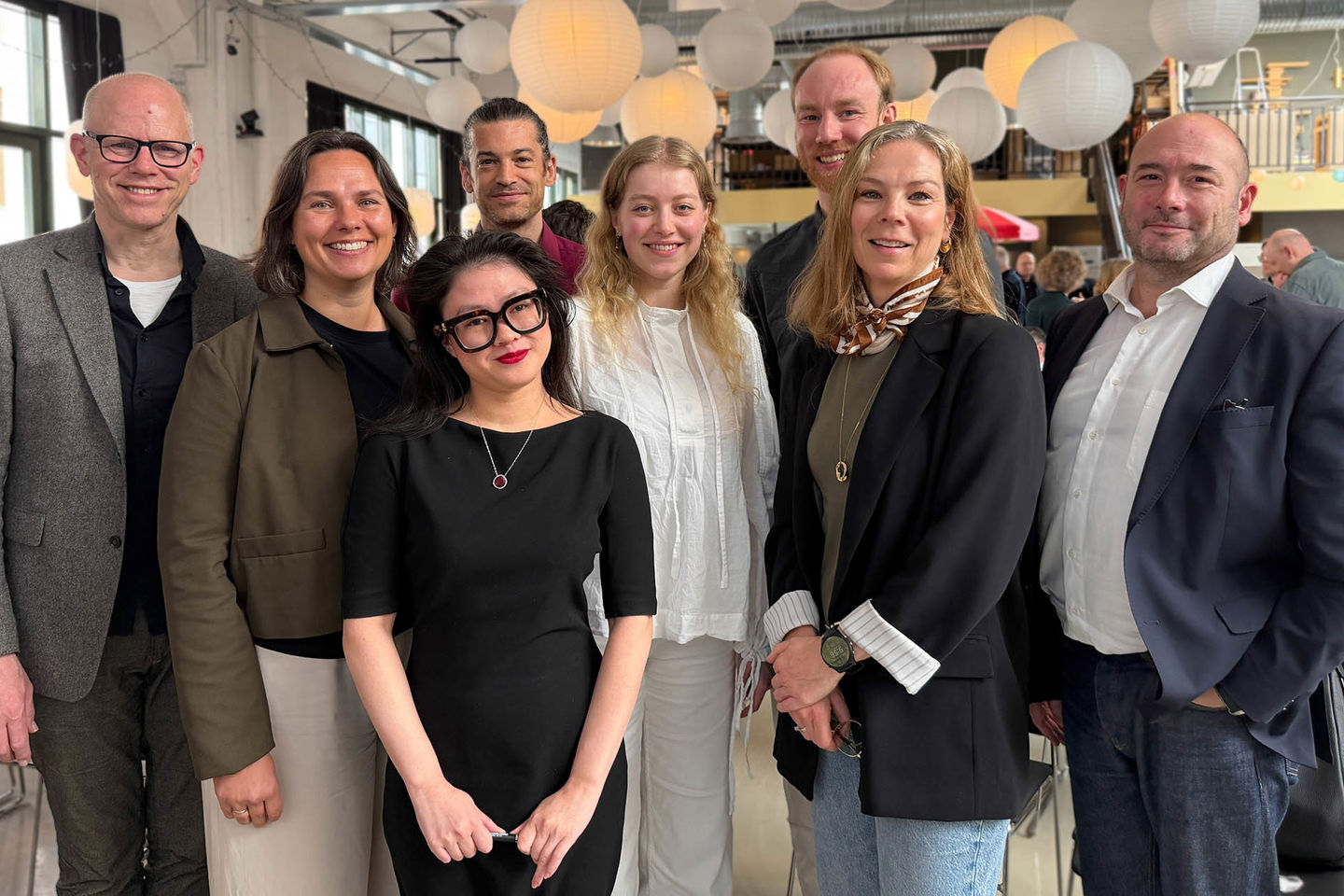 Per Gunnar Røe (Include/UIO), Mari Markman (A-lab), Wolfgang Kampel (Multiconsult), Tina Lam (A-lab)