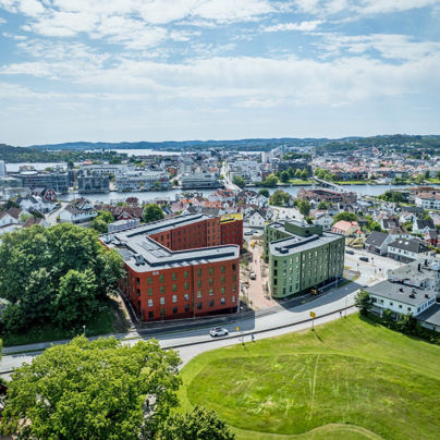 Studentboligene i Kristiansand bidrar positivt i bybildet