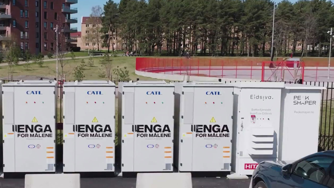 Den nye batteriløsningen bidrar til god reservekraft.