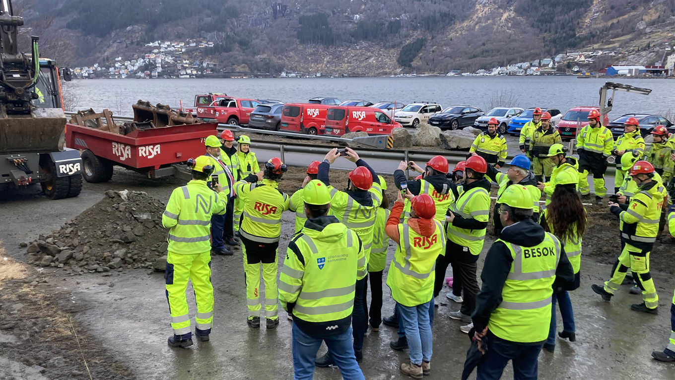 Byggestart på rv 13