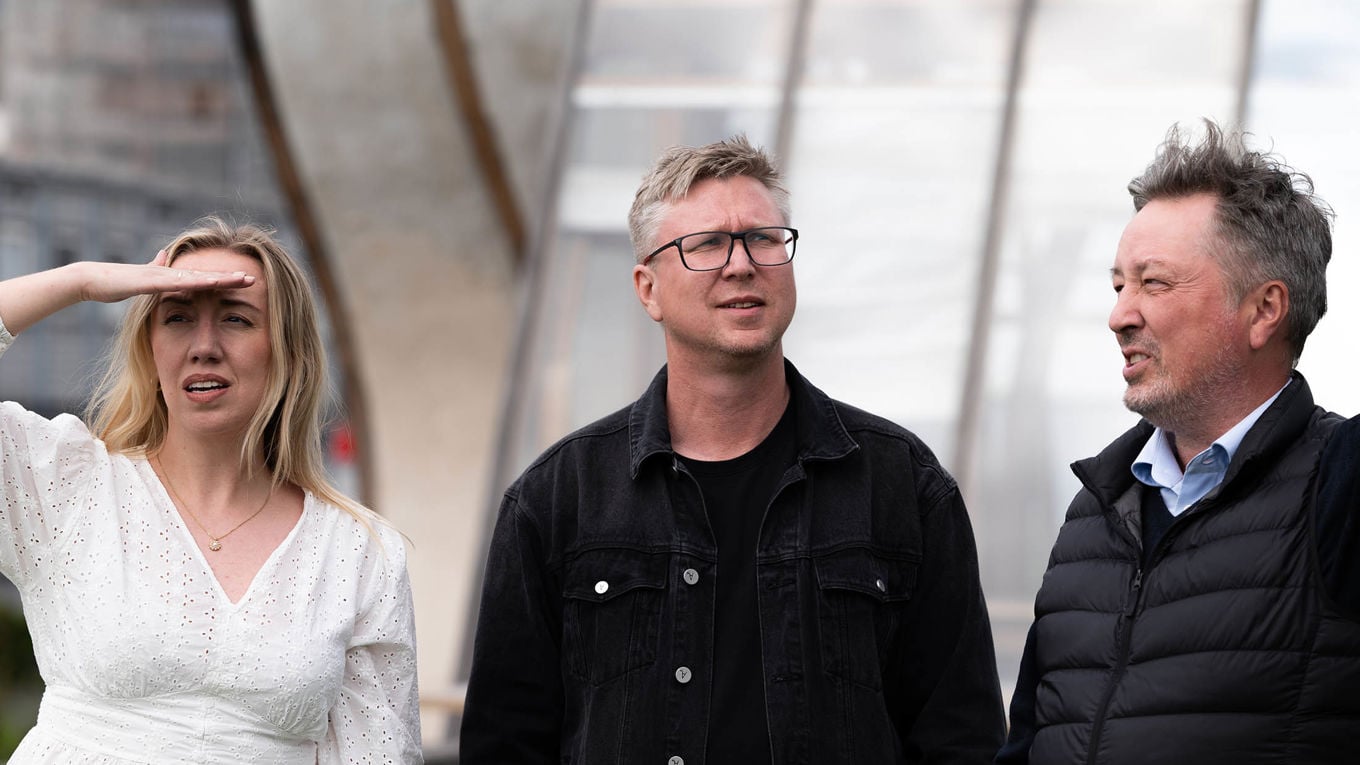 Kristine Vølstad, Richard Sletten Nilsen og Geir Haaversen