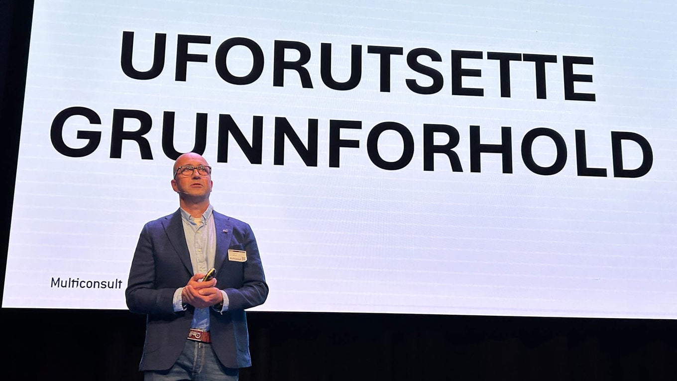 Odd Arne Fauskerud ønsket ikke uforutsette grunnforhold.