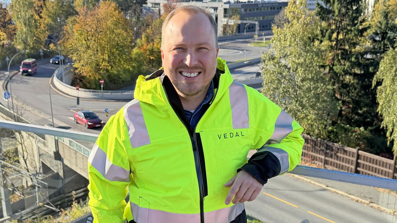 Håkon Ødegaard, porteføljeansvarlig i Vedal Entreprenør.