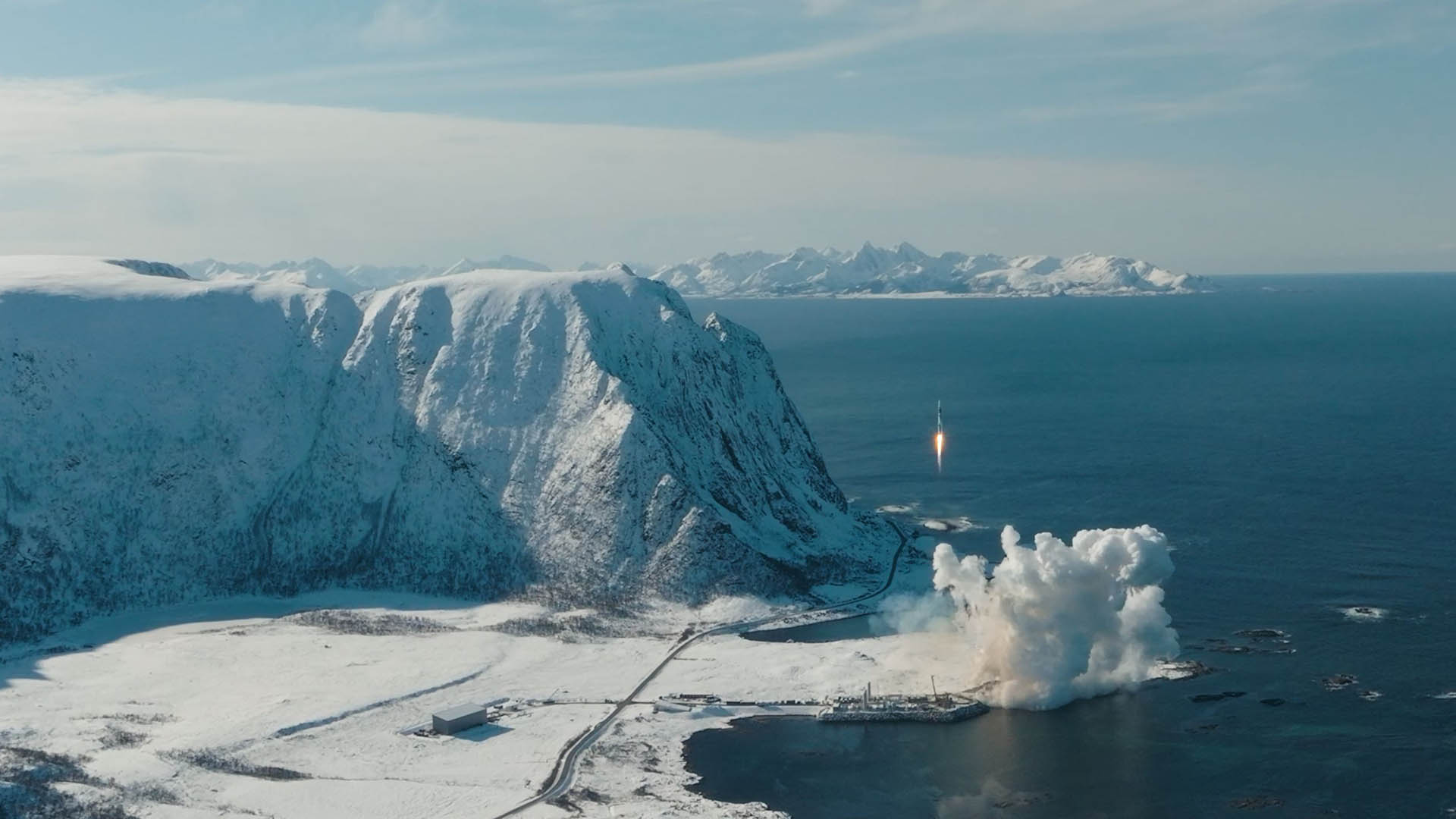 Testoppskytning på Andøya Spaceport