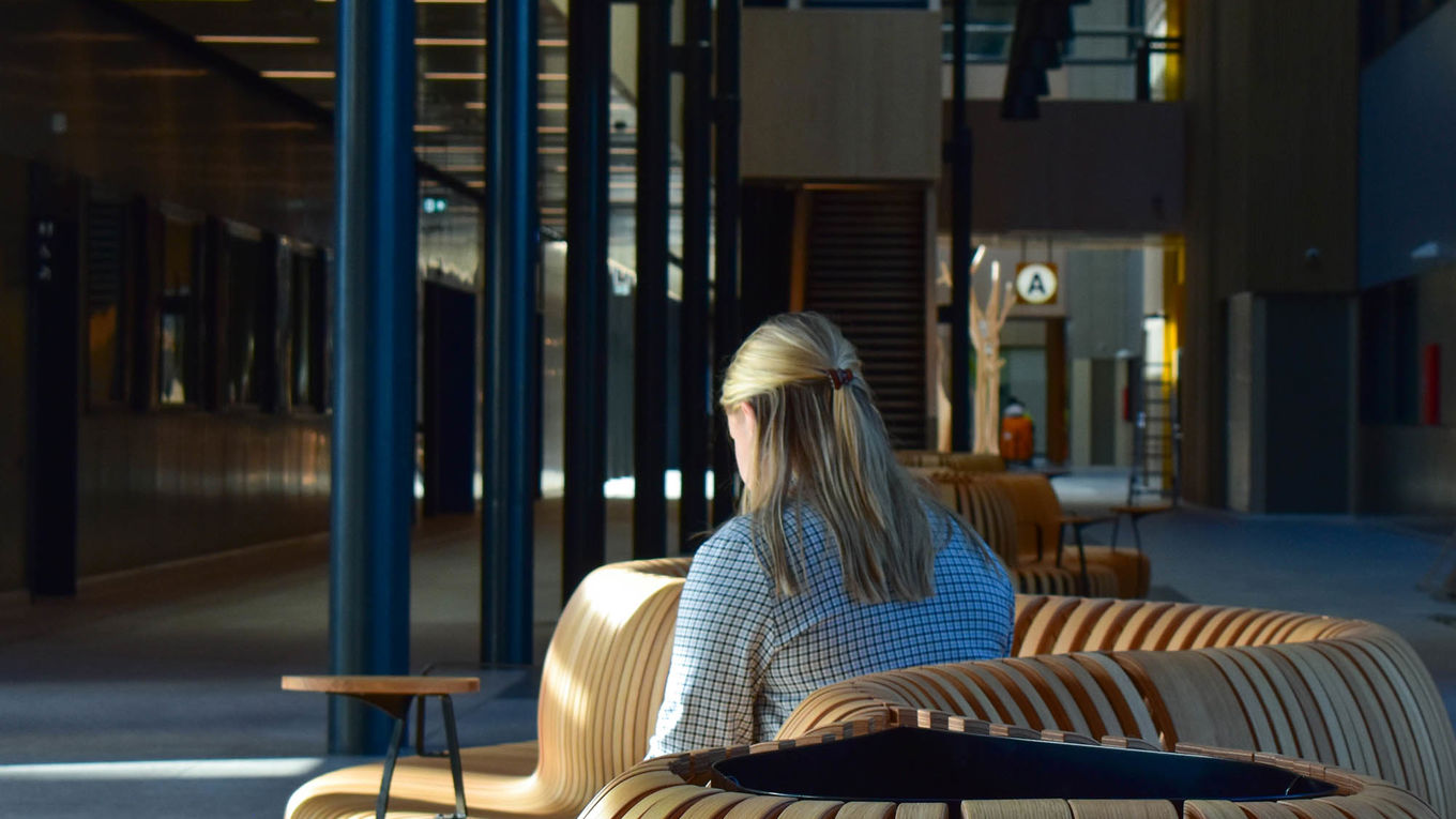 Trematerialer er mye brukt på sykehuset.