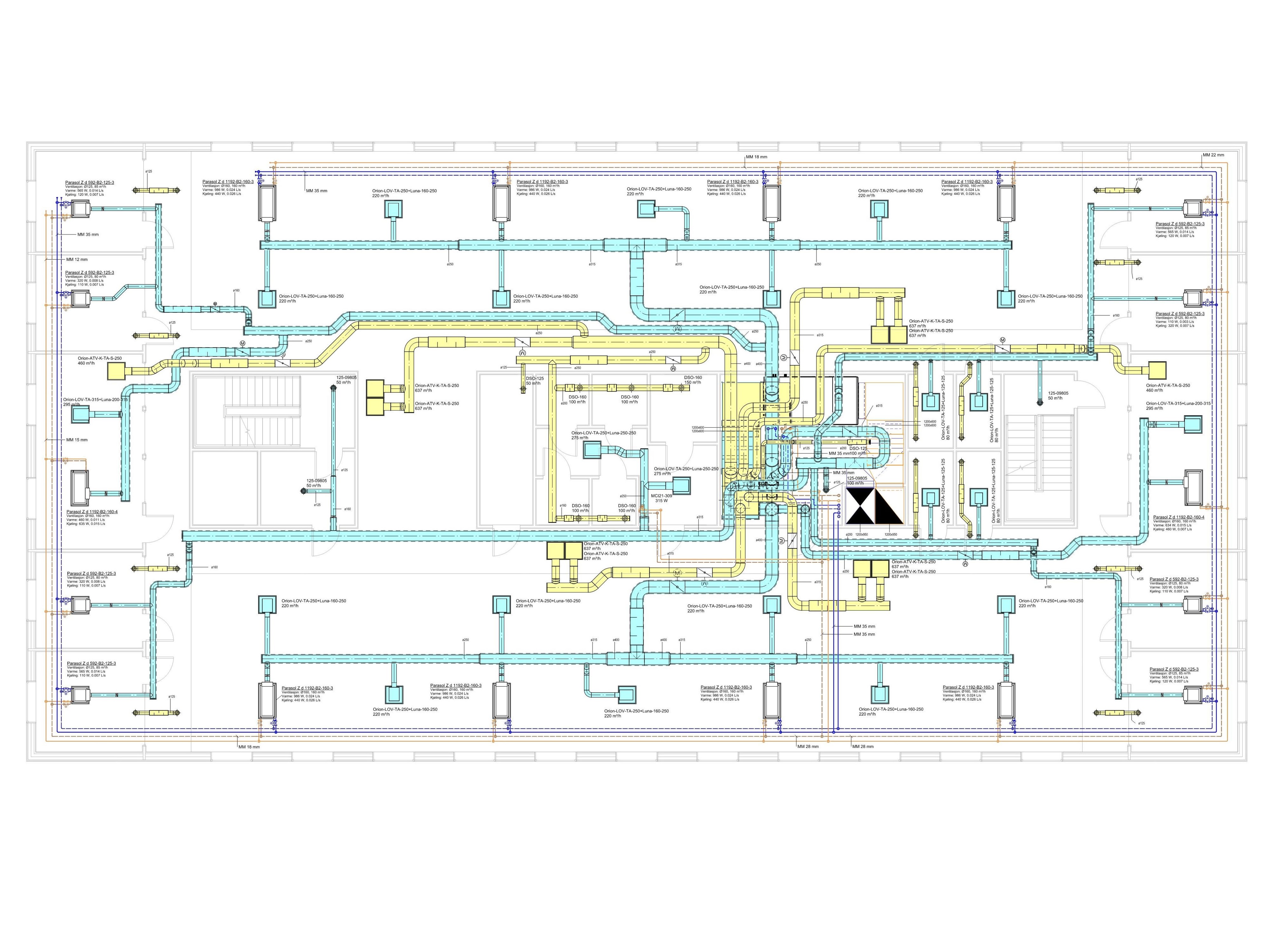 Figur av klimatiseringsløsning
