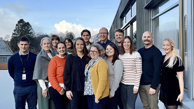 Prosjekteamet til Multiconsult i forretningsenhet vest