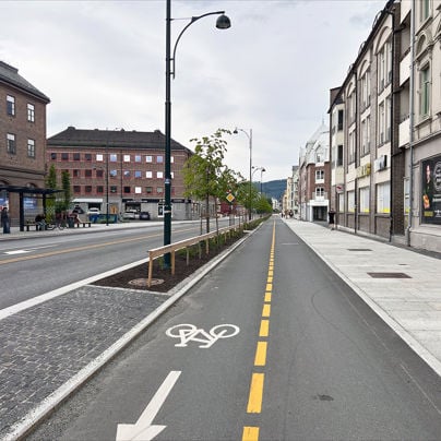 Miljøgate - Innherredsveien, Trondheim