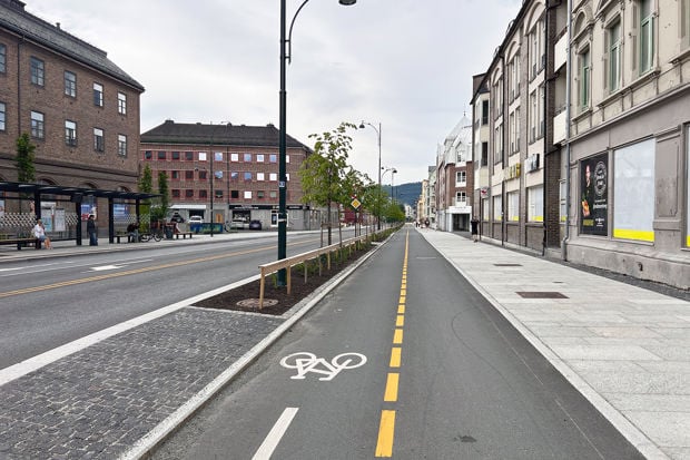 Miljøgate - Innherredsveien, Trondheim