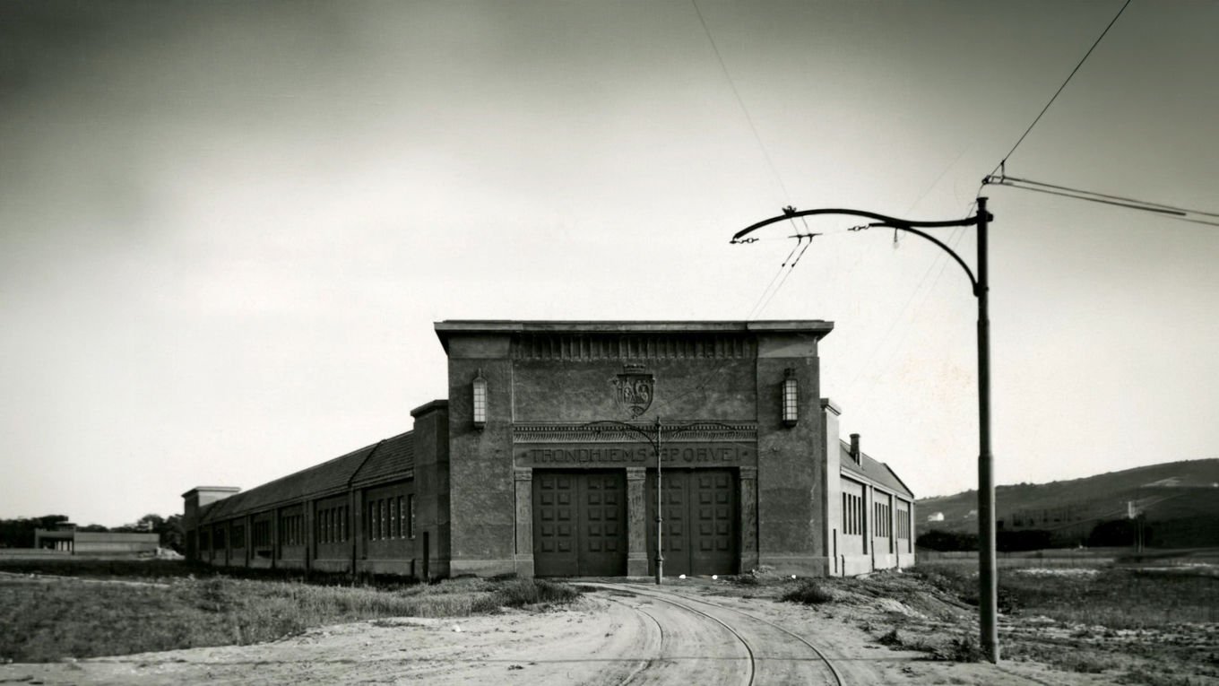 Trikkestallen slik den engang var