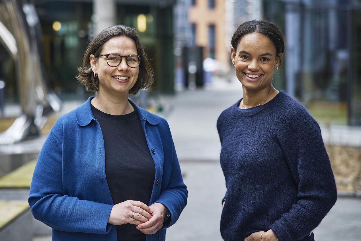 Mari Markman og Maiken Alm