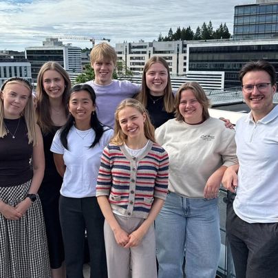 Gruppebilde av studenter