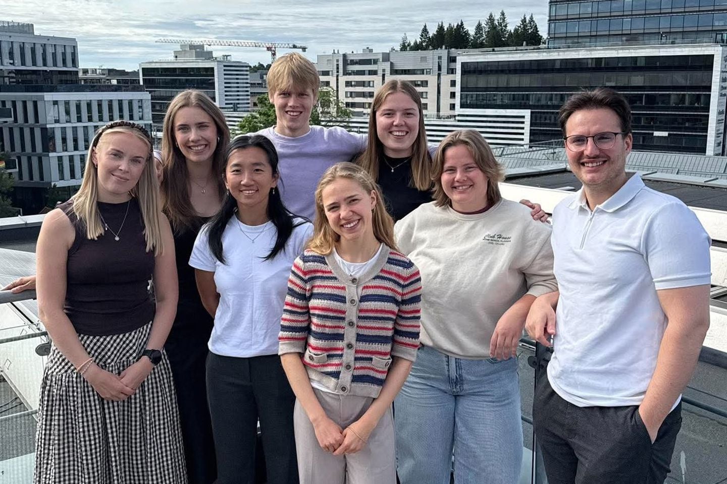 Gruppebilde av studenter