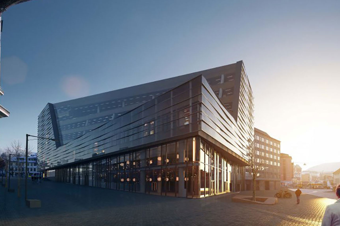 Jonsvollskvartalet | Illustrasjon: Arkitektgruppen Cubus