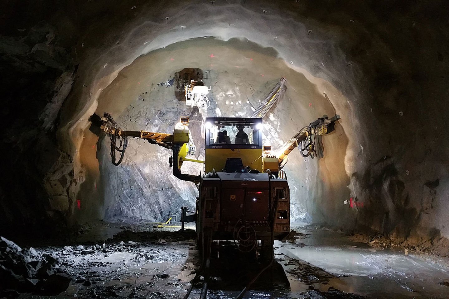 NVO består av en rekke tunneler og bergrom. Illstrasjonsbilde |