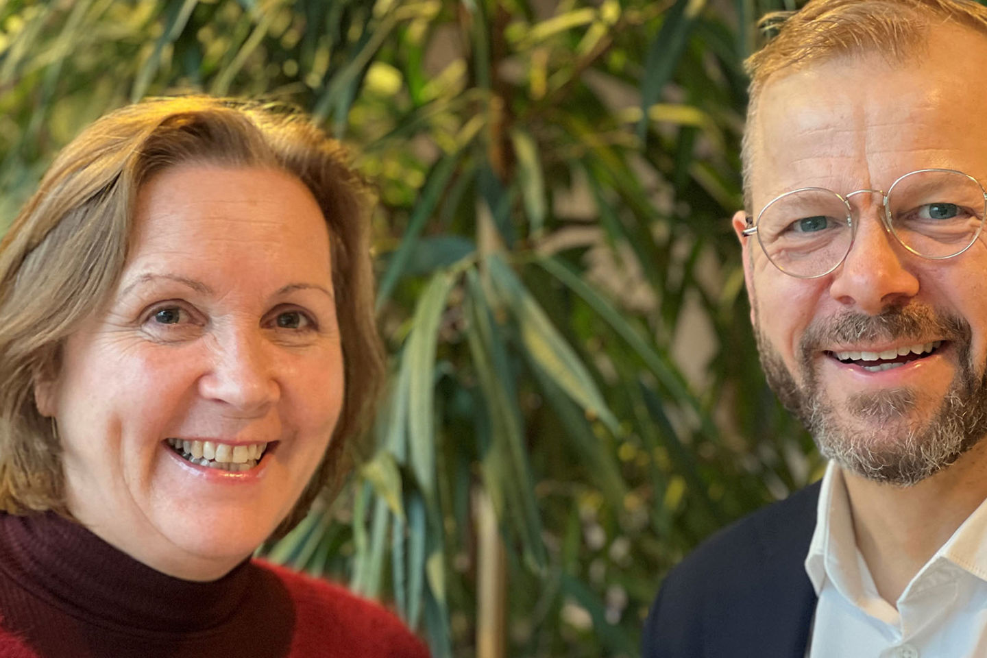 Konsernsjef Grethe Bergly og bærekraftsjef Heikki Eidsvoll Holmås mener tilslutningen til SBTi