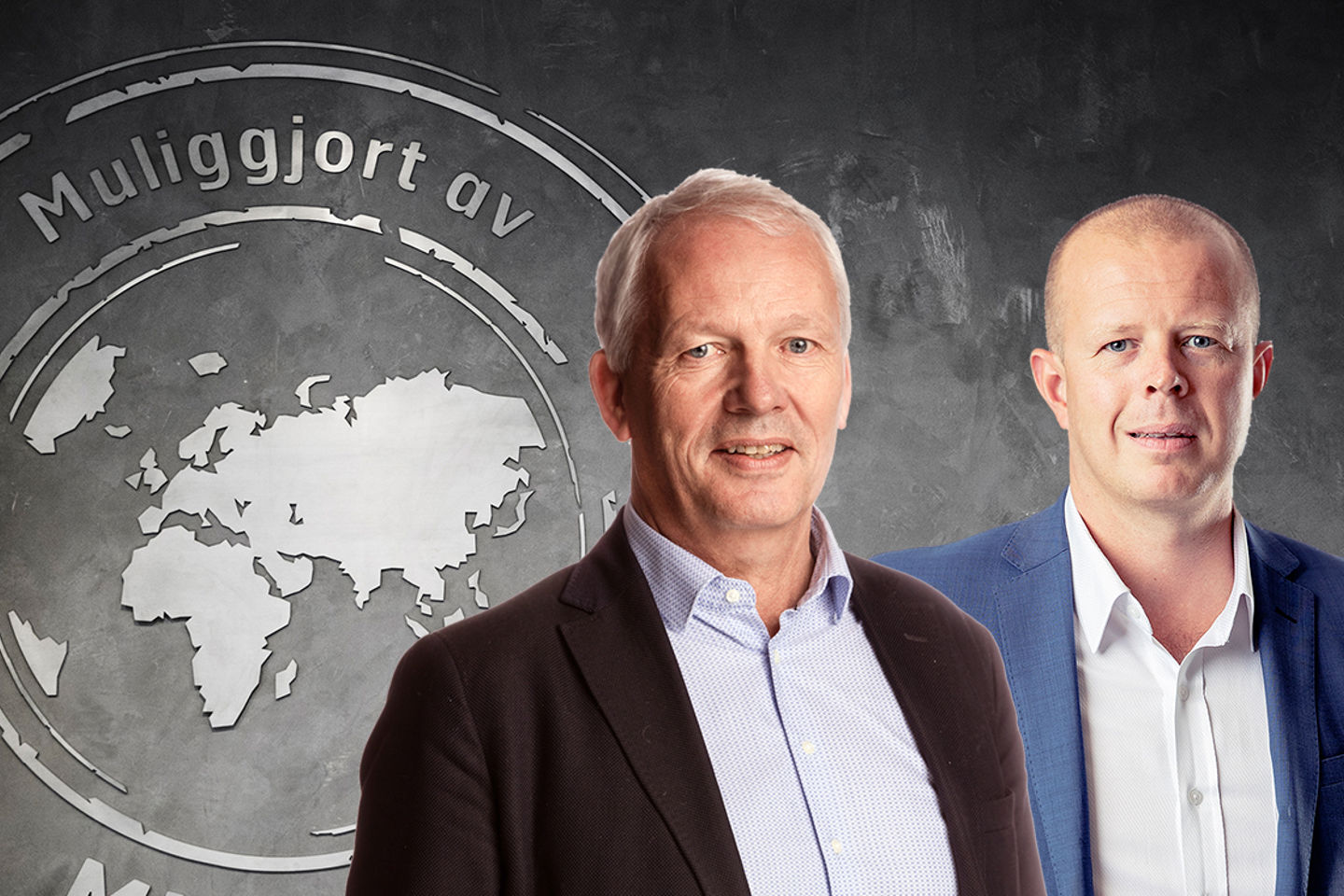 Lars Opsahl (t.v) erstattes av Thor Ørjan Holt som konserndirekør Salg i Multiconsult. Illustrasjon
