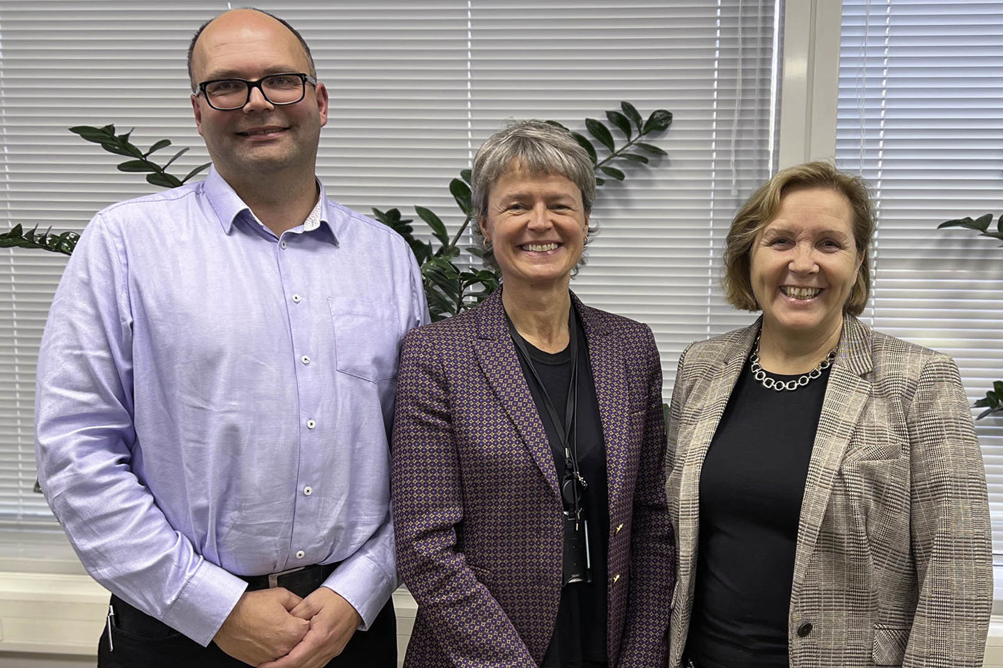 Ivar Galaaen - direktør AF anlegg, Anna Maria Aursund - direktør Vann- og avløpsetaten, Grethe