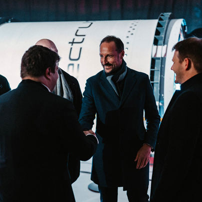 Andøya Spaceport offisielt åpnet av Hans Kongelige Høyhet Kronprins Haakon |