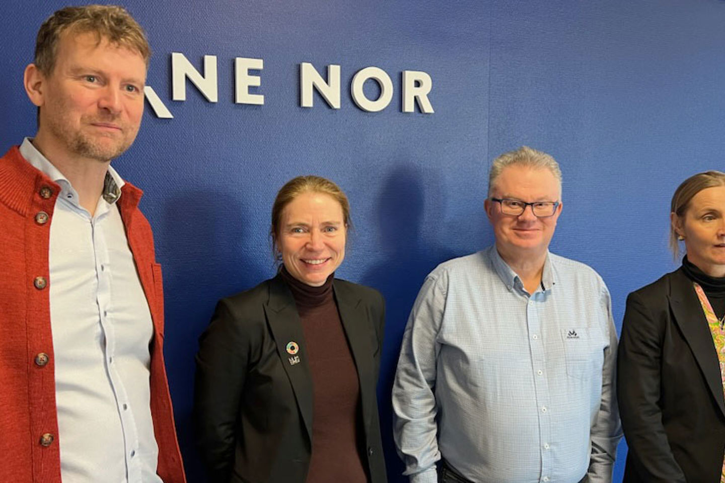 Prosjektleder i Bane NOR, Gunnar Levring, konserndirektør Kari Sveva Dowsett i Multiconsult,