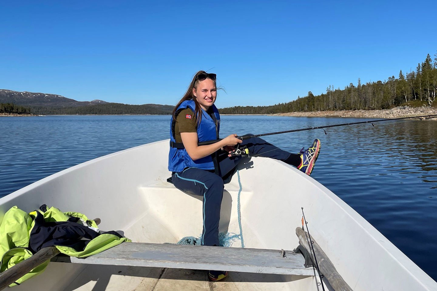 Naturforvalter Anette Gilje Oppistov (25) fra Steinkjer jobber som juniorrådgiver for