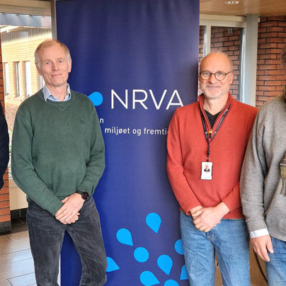 Planlegger utvidelse av av Hauglifjell vannbehandlingsanlegg. Fv: delprosjektleder  Odd Arne